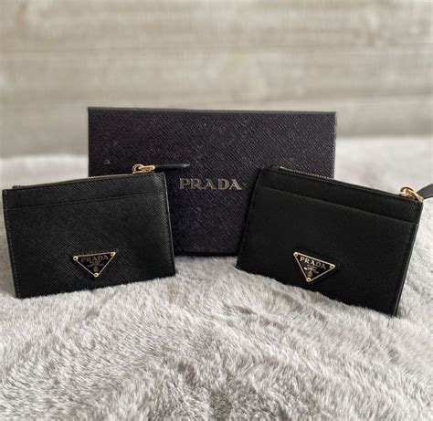 prada card wallet price|Prada billfold wallet.